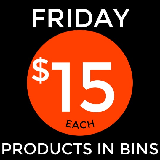 Friday bin pricing